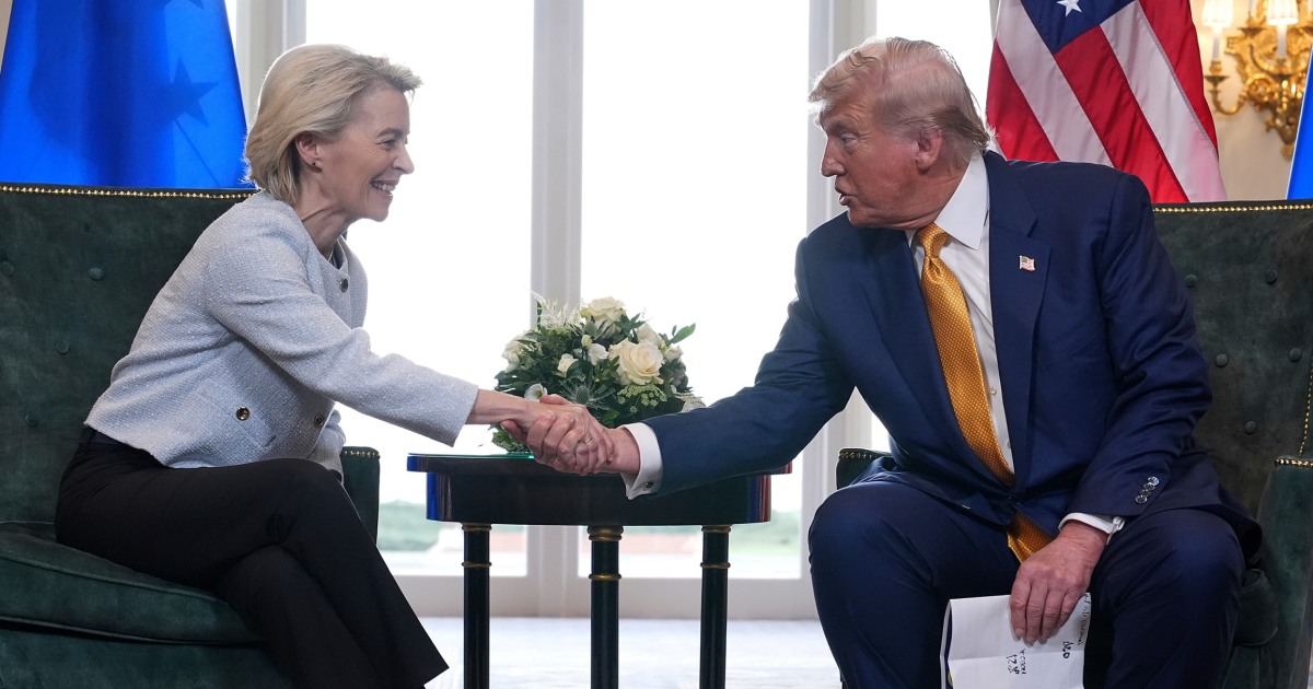 E.U. halts approval of U.S. trade deal after Trump's Greenland tariff threat