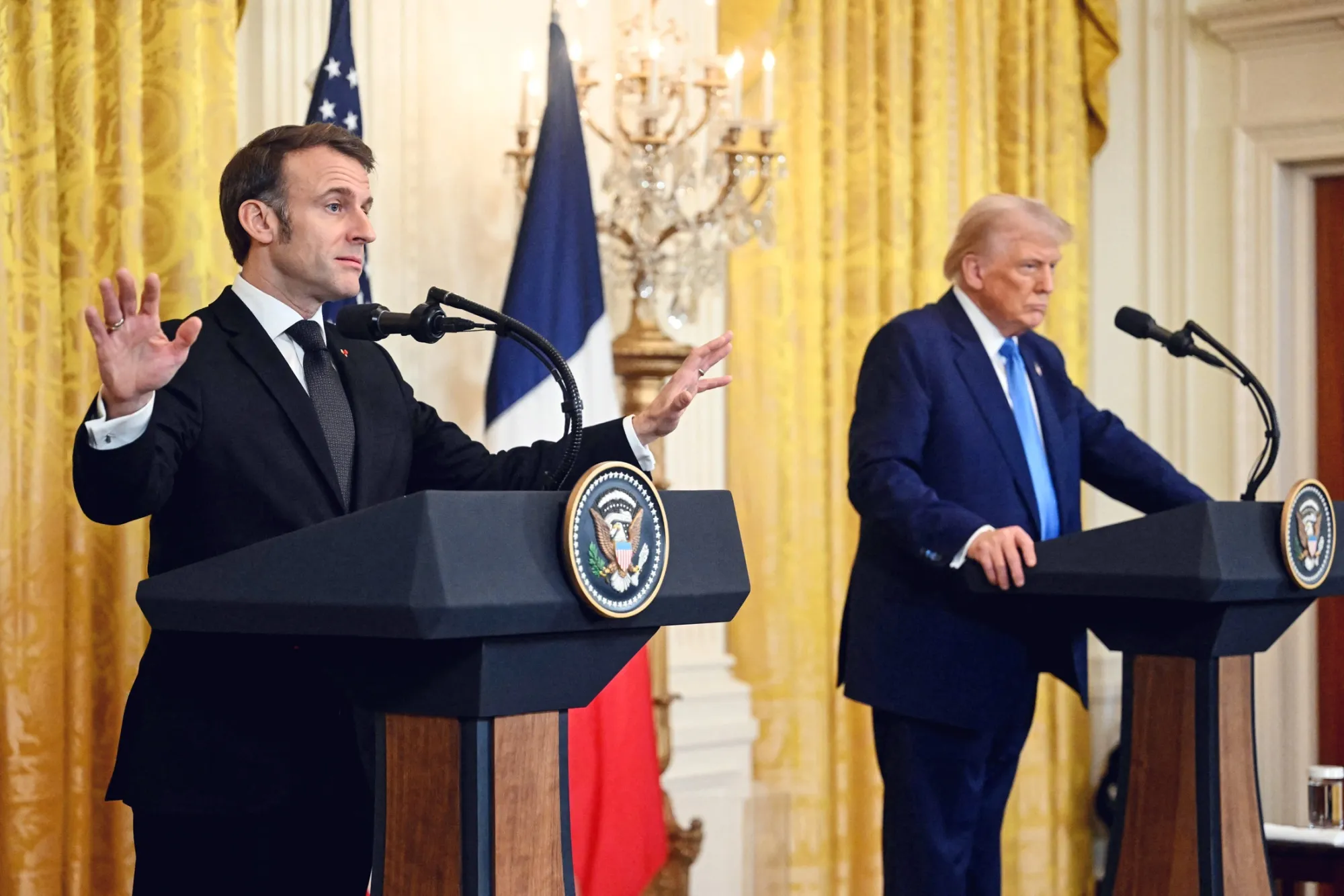 Trump Floats 200% Champagne Tariff and Reveals Macron’s Text